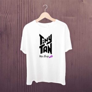 BTS Tiny Tan White Tshirt