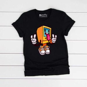 Baby Computer Kids Black Tshirt