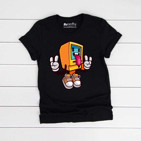 Baby-Computer-Kids-Black-Tshirt