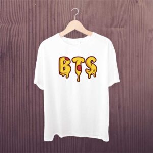 Bts Butter Logo White Tshirt