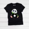 Graphixking-Panda-Kids-Black-Tshirt