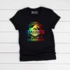Multicolor-Mamasaurus-Kids-Black-Tshirt