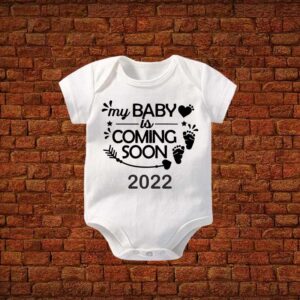 My Baby is Coming Soon Romper 2022