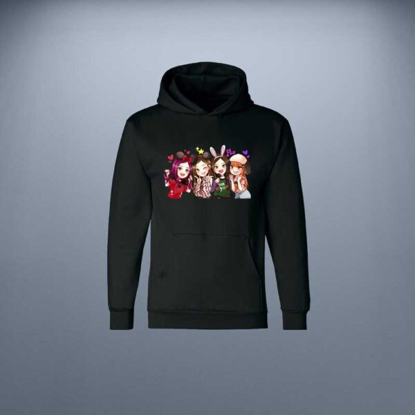 Sweety-Black-Pink-Hoodie