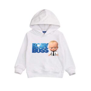 Little Bose Baby White Baby Hoodie