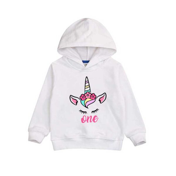 One-Unicon-White-Baby-Hoodie