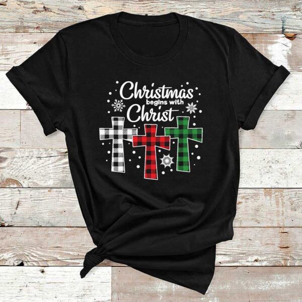 Christmas-Christ-Black-Cotton-Tshirt-1