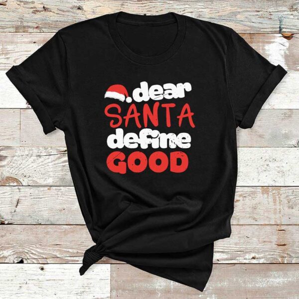 Dear-Santa-Christmas-Black-Cotton-Tshirt-2