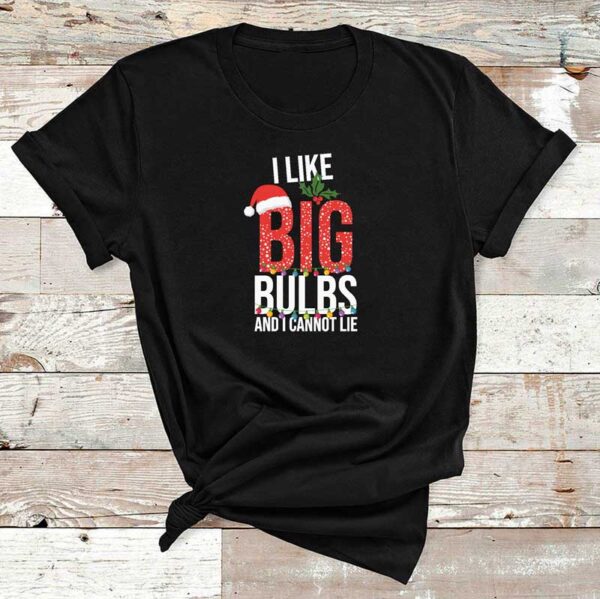 I-Like-Big-Bulbs-Christmas-Black-Cotton-Tshirt-1