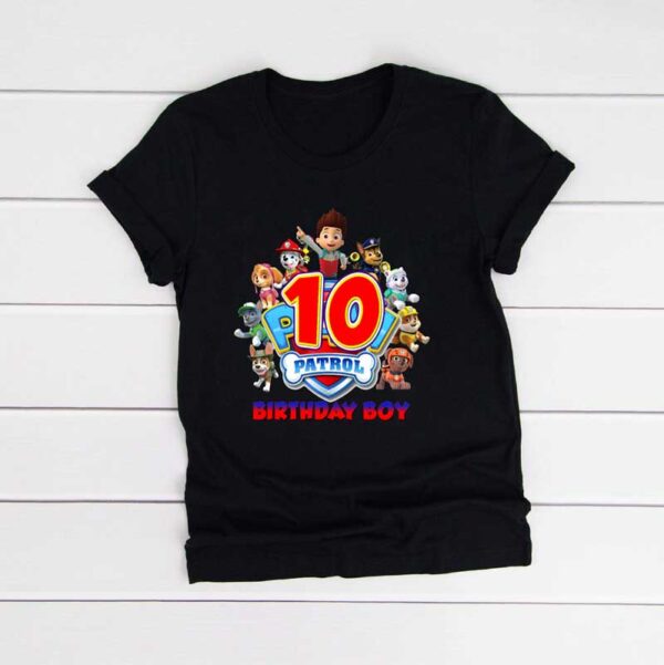 Paw-Petrol-Tenth-Birthday-Boy-Family-Tshirt