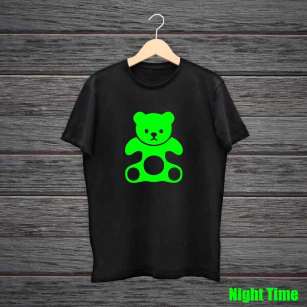 Cute-Teddy-Glow-In-The-Dark-Radium-Tshirt