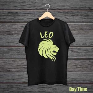 Leo Face Glow In The Dark Radium Tshirt