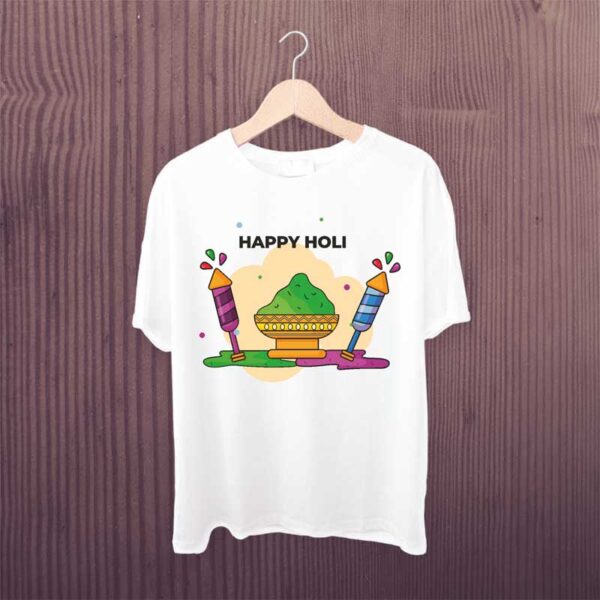 Colorful-Pichkari-Holi-T-Shirt
