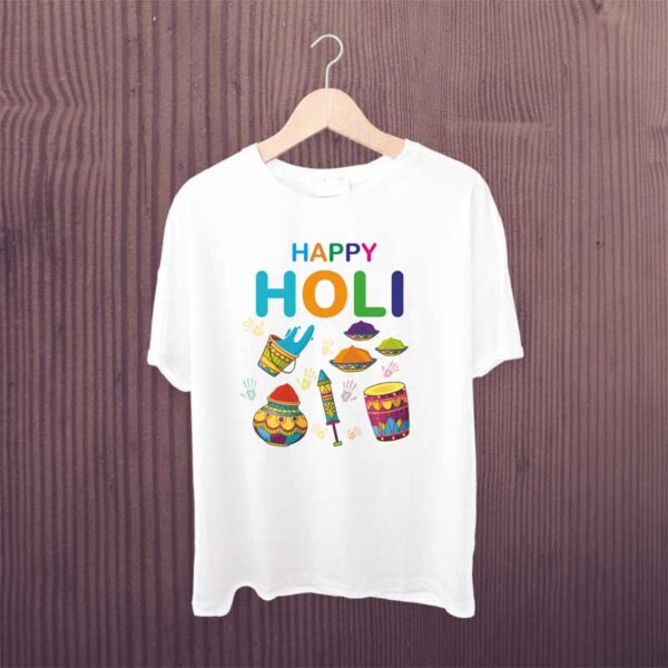 Happy-Holi-Dhol-Color-Pichkari-T-Shirt