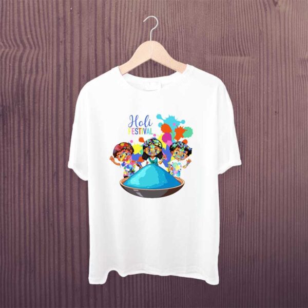 Holi-Festival-Colorful-Kids-Dancing-T-Shirt