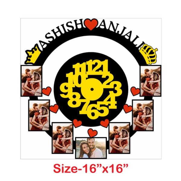 Customized-Wooden-Name-Clock-Love-Photo-Frame