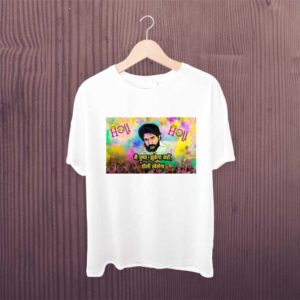 Pushpa Holi Khelega Trending Colorful Holi Tshirt