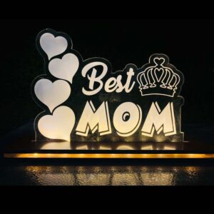 Best Mom Led Acrylic Table Stand