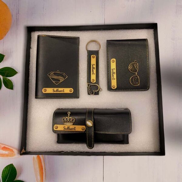 Customized-Man-Wallet-Combo-Black-Color