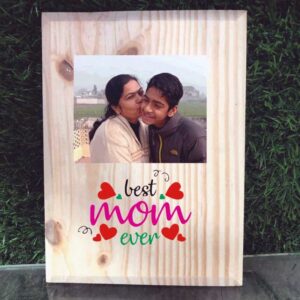 Customized UV Printed Wooden Photo Plaque Frame 6×8 Inch